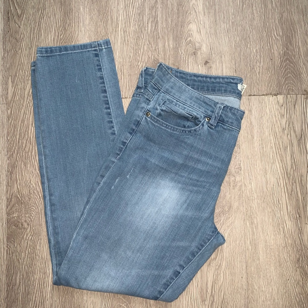Light-washed jeans